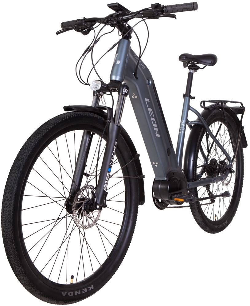 Электровелосипед 27,5" Leon OXFORD 500 Вт рама - М Dark Grey Matt A2 фото 2