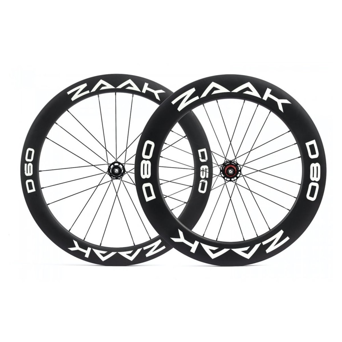 Колесо пер. + задн. 700C ZAAK Road F60/R80mm Disc Brake Shimano Carbon Clincher/Tubeless фото 