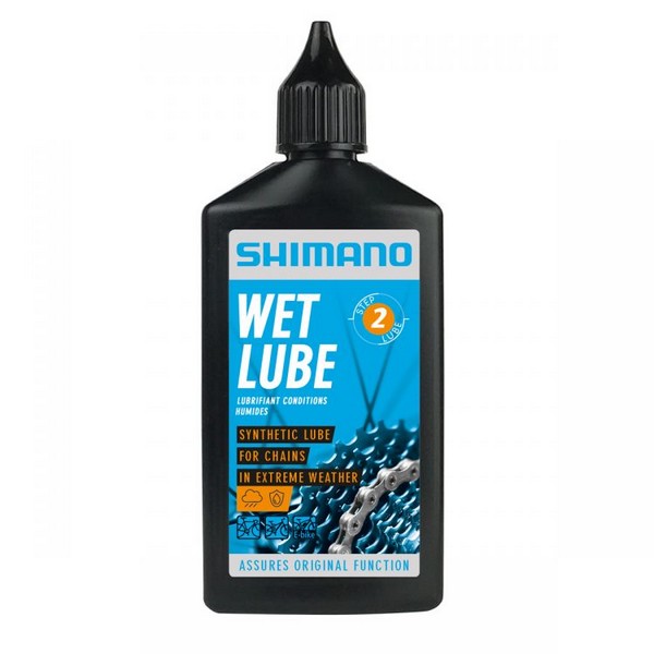 Мастило для ланцюга Shimano Wet Lube д/мокрої погоди 100мл фото 