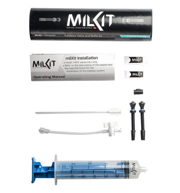 Система (набор) для монтажа бескамерных колес MilKit Compact 55 фото 