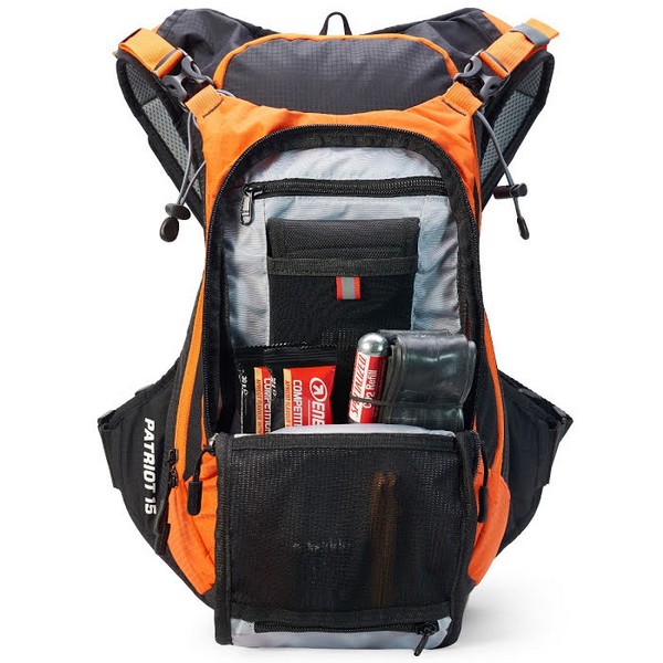 Рюкзак USWE PATRIOT Backprotector (защита спины) 15, оранжевый с черным фото 5