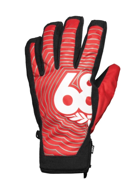 Рукавички 686 Authentic Icon Pipe Glove чоловічі. XL, Cardinal