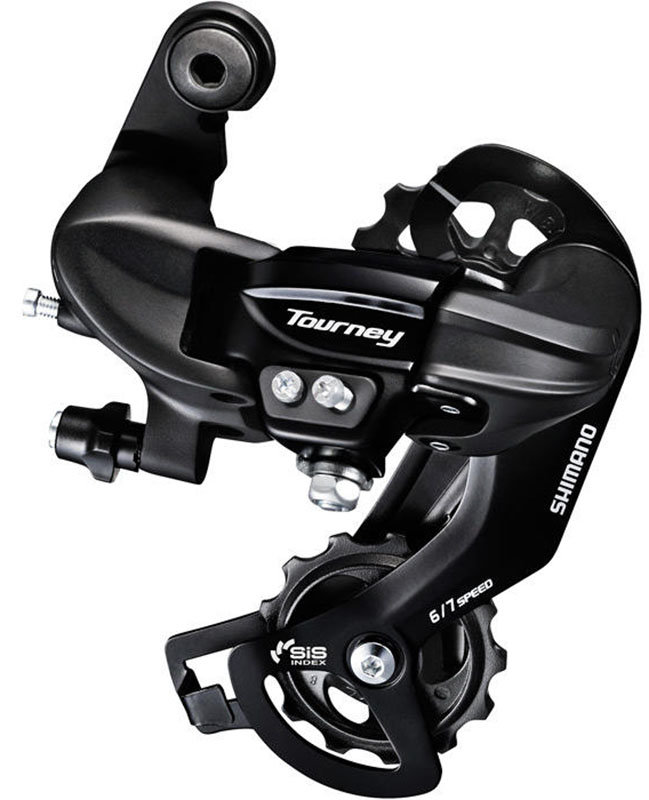 Перемикач задн. Shimano RD-TY300 TOURNEY 6/7-шв, болт, OEM, без упаковки фото 