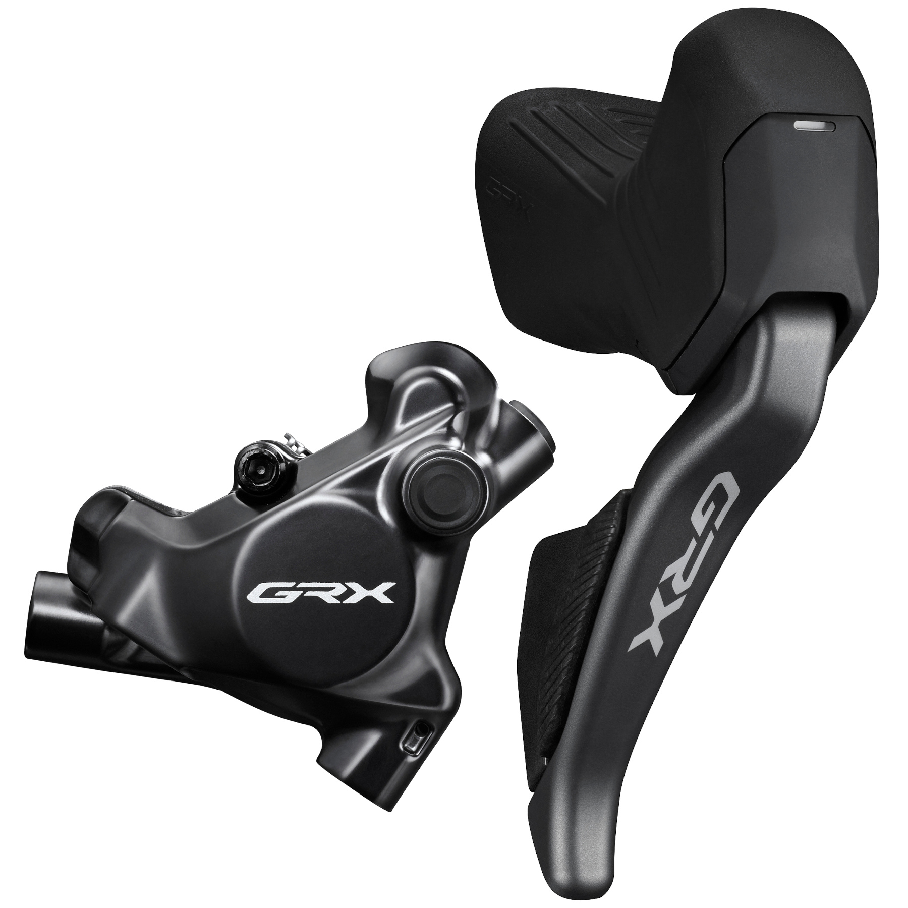 Тормоз дисковый гидравлический Shimano RX825 GRX Di2, правая торм.ручка/шифтер ST-RX825 12-ск, BR-RX820, гидролиния 1700 мм, задний фото 1