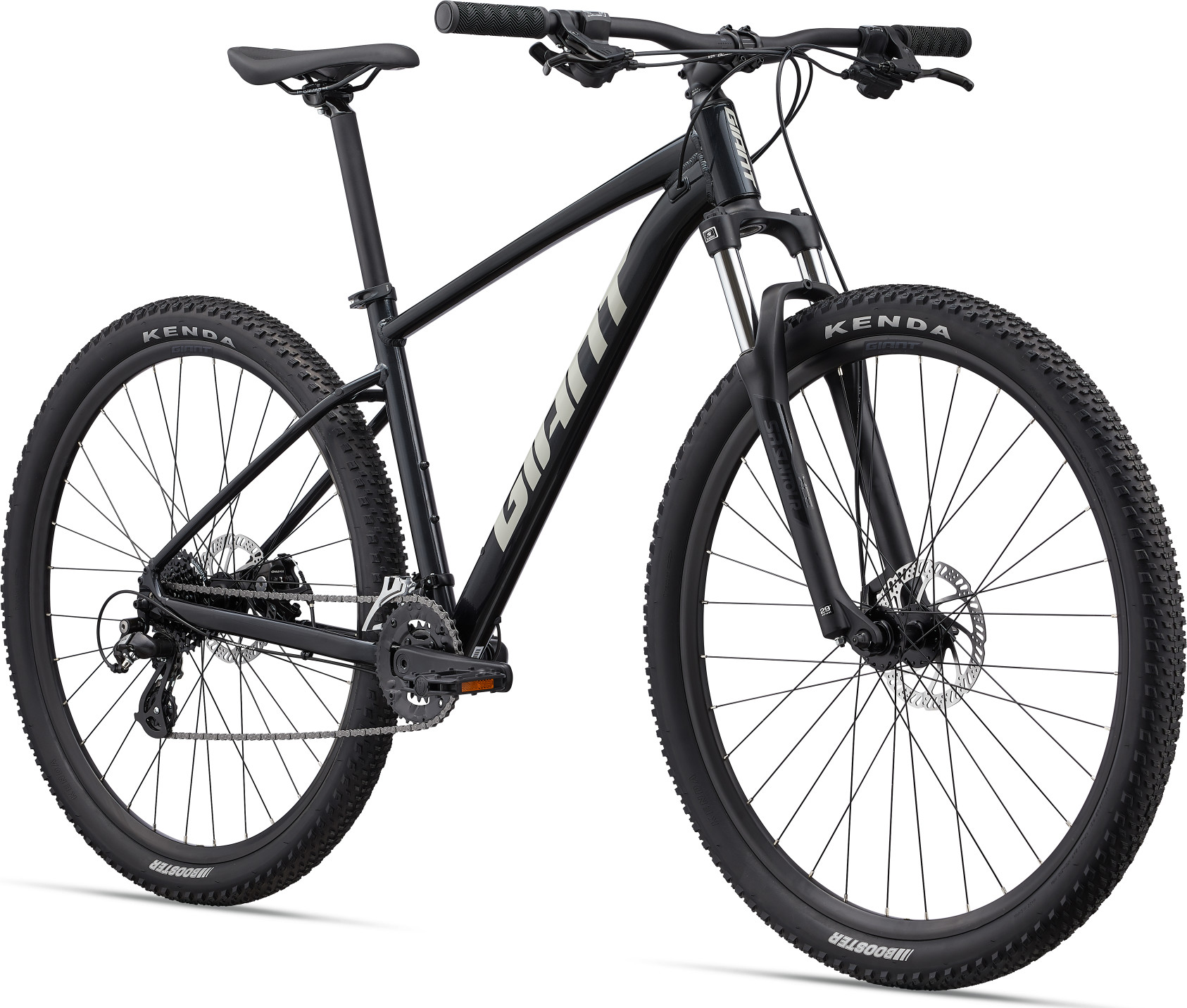 Велосипед 27.5" Giant TALON 4 рама - L Metallic Black A2 фото 2