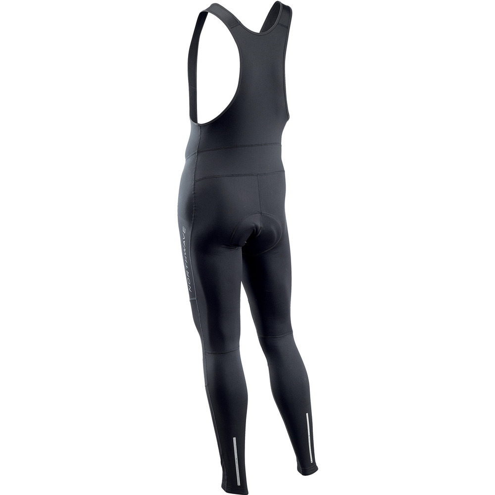 Рейтузи Northwave Force 2 Bibtight MS на лямках з памперсом чоловічі, чорні, S фото 2