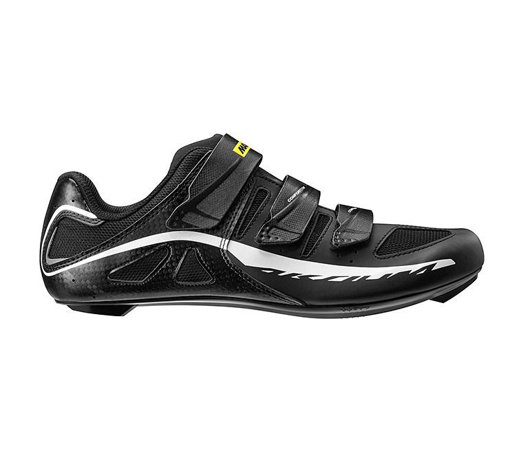 Взуття Mavic AKSIUM II, розмір UK 11,5 (46 2/3, 295мм) Black/White/Bk чорно-біла фото 