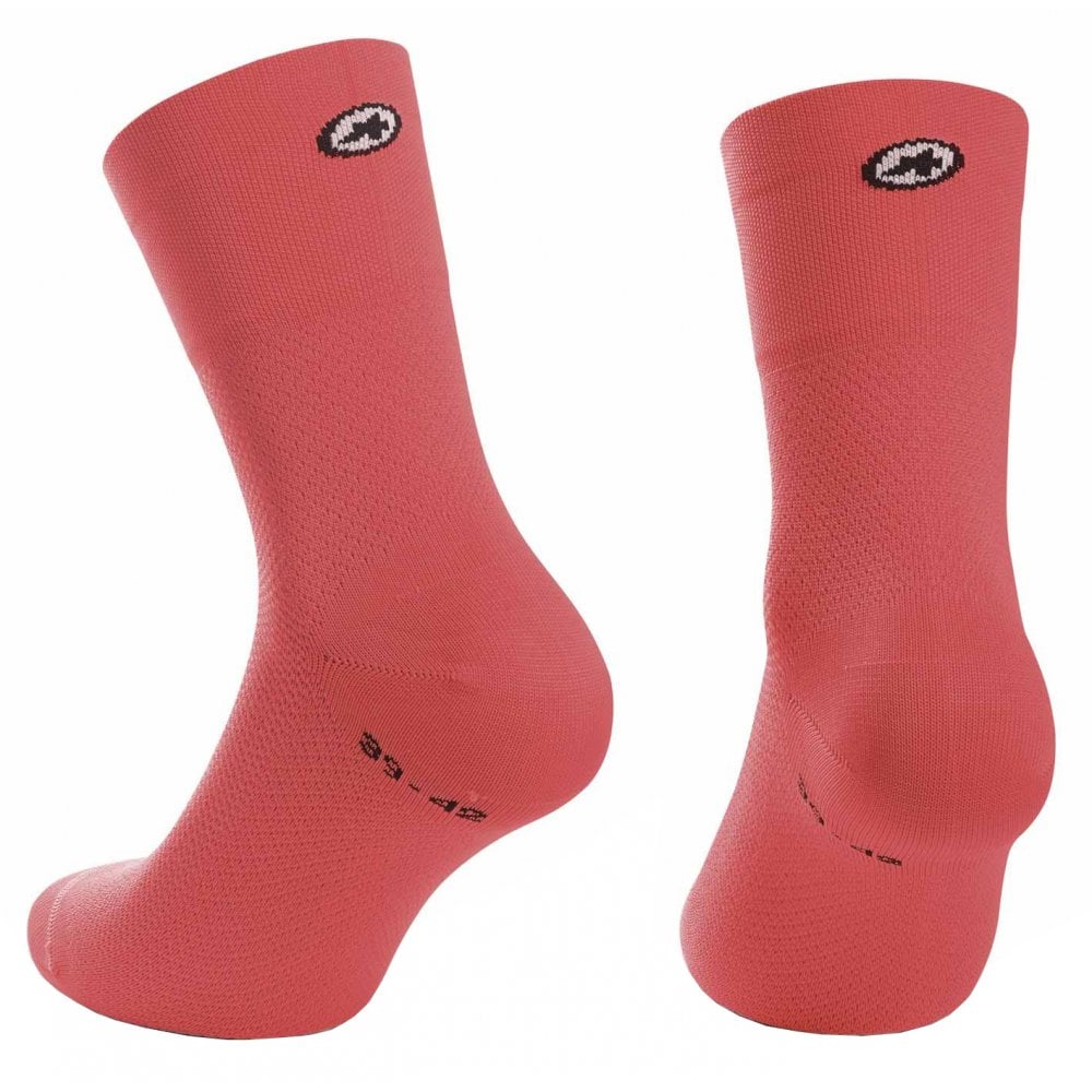 Шкарпетки ASSOS Mille GT Socks Galaxy, рожеві, I/39-42 фото 2
