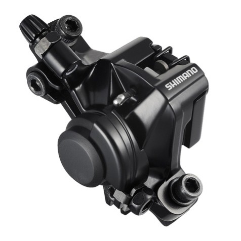 Гальмо дисковий задн. Shimano BR-M375-L органічні колодки black фото 