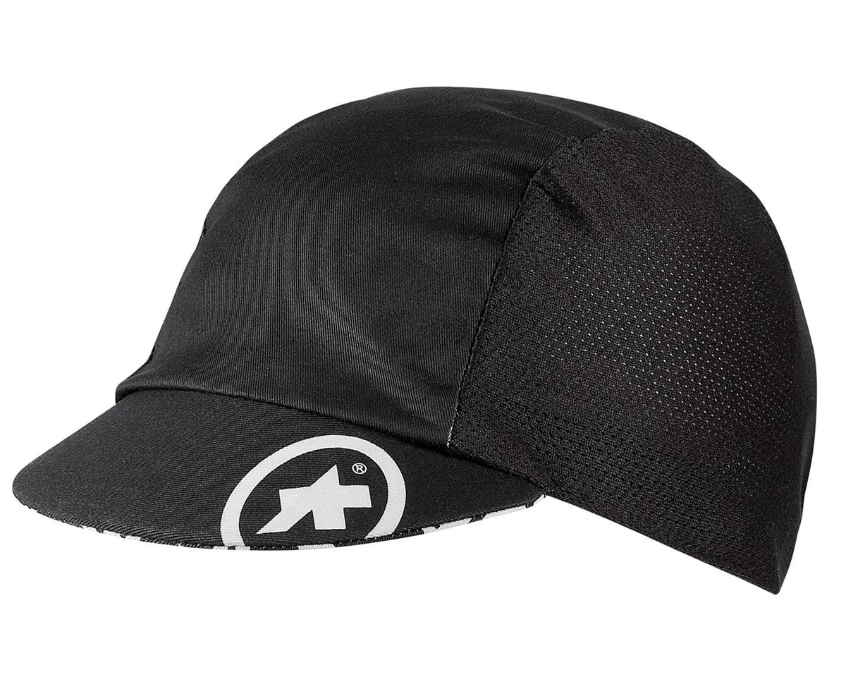 Шапочка ASSOS Assosoires GT Cap, черная с белым логотипом, OS фото 2