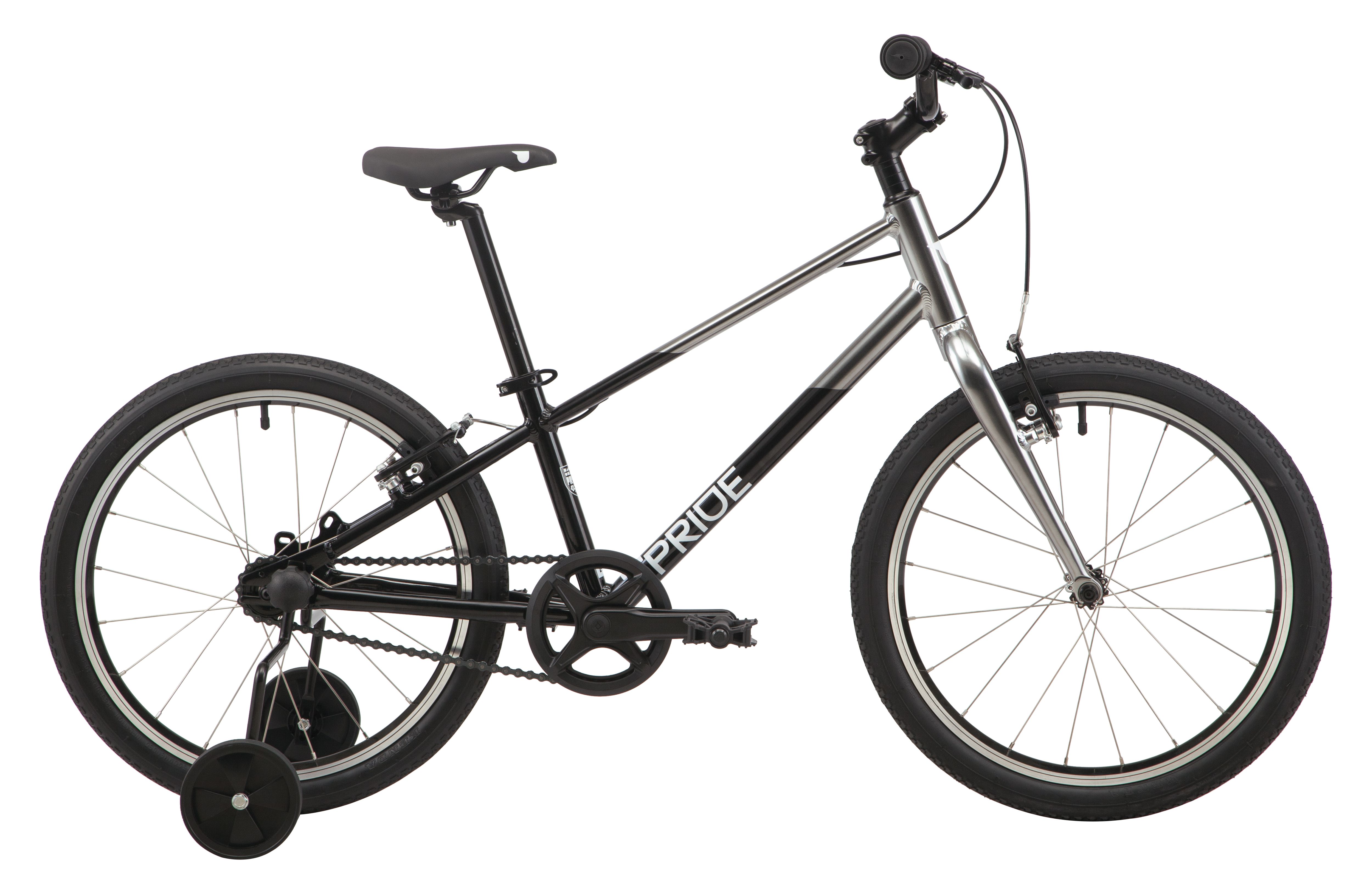 Велосипед 20" Pride GLIDER 2.1 2023 серый