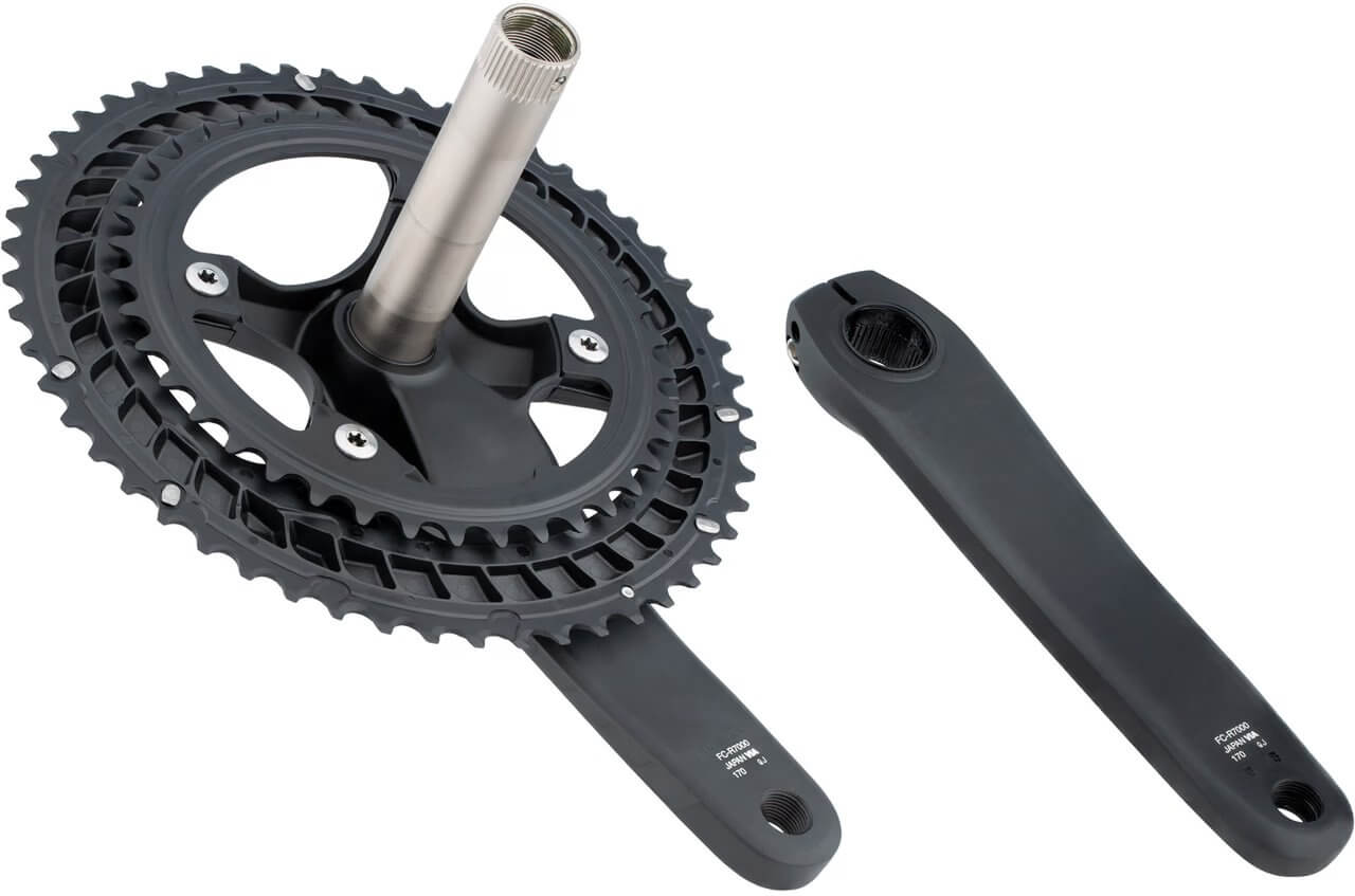 Шатуни Shimano FC-R7000 105, Hollowtech II, 172.5мм, 50Х34, без каретки фото 4