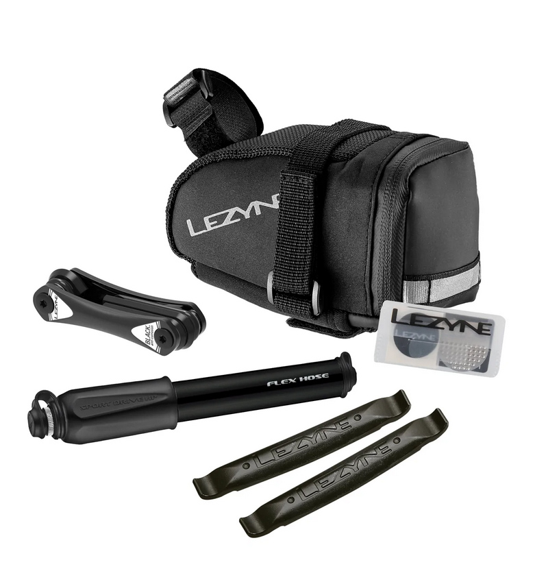 Сумка подседельная Lezyne M CADDY SPORT KIT 0,4л + набор аксессуаров фото 