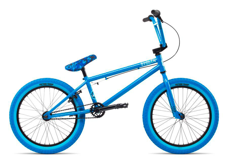 Велосипед 20" Stolen CASINO 2 рама - 20.25" bluest blue (голубой) 2018