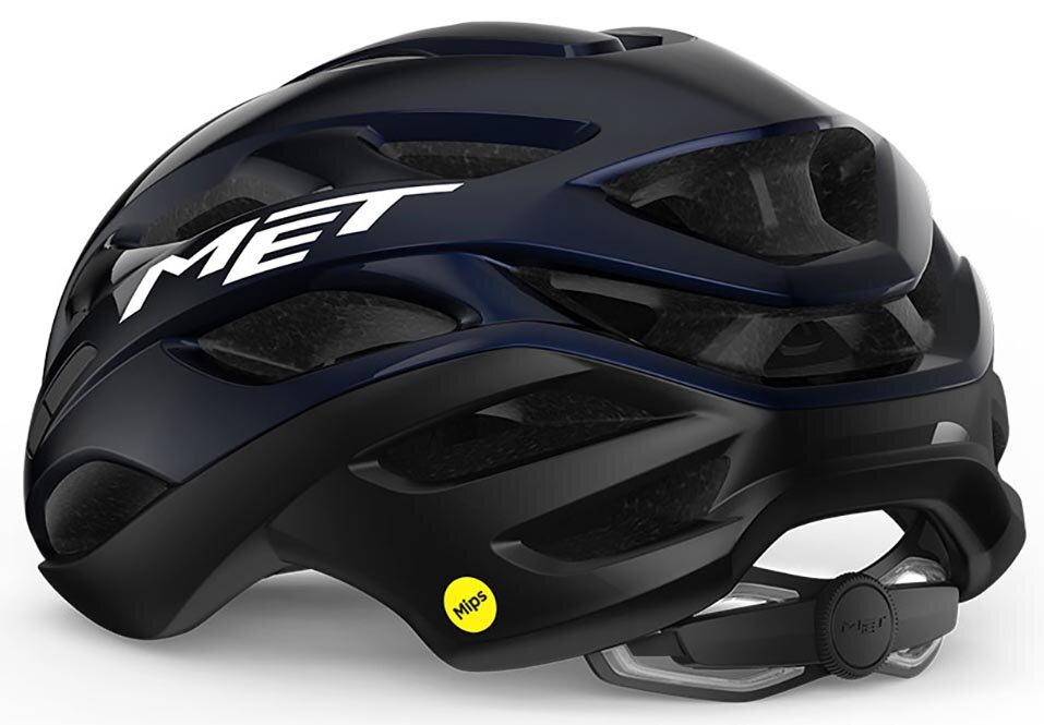 Шолом Met ESTRO MIPS CE розмір M (56-58), blue pearl black, темно-синій фото 3