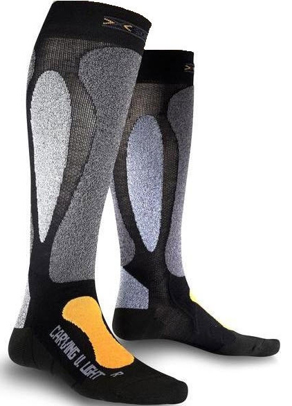 Термоноски лыжные Ultralight x-socks , X39 Black/Orange, 39/41 фото 