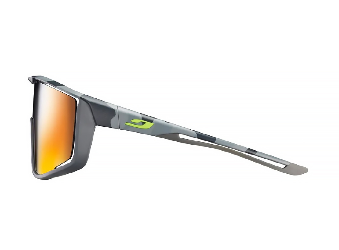 Очки Julbo FURY SPECTRON 3, серый камуфляж, желтая линза фото 2