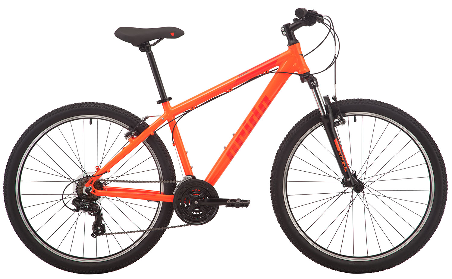 Велосипед 27,5" Pride MARVEL 7.1 рама - L оранжевый 2019