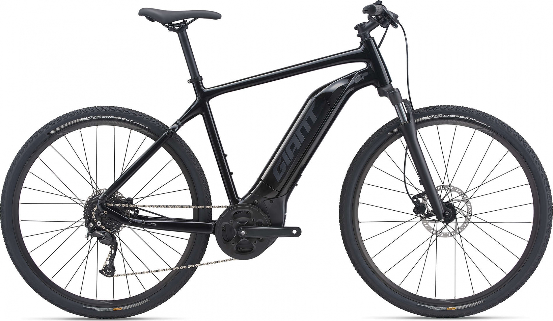 Электровелосипед 28" Giant ROAM E+ GTS рама - L 2021 Black
