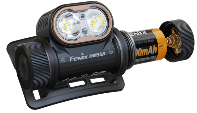 Ліхтар налобний Fenix HM55R, рожевий фото 11