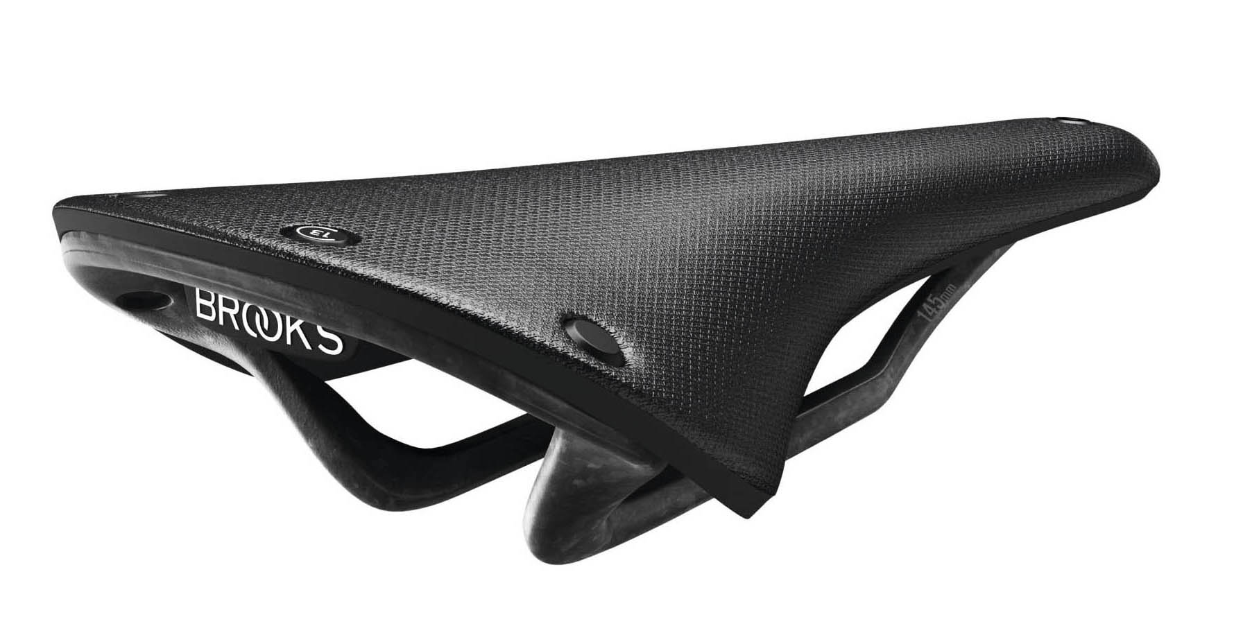Седло Brooks CAMBIUM C13 CARBONE 145 mm Black фото 