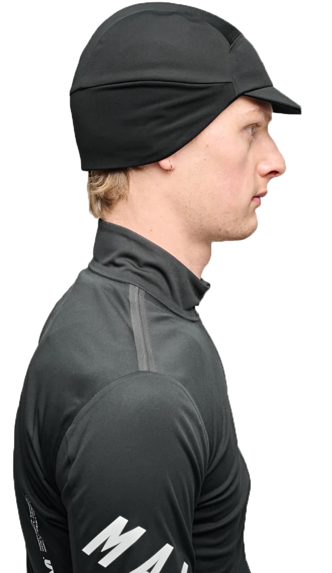 Велокепка зимняя MAAP Apex Deep Winter Cap, черная, One Size фото 2