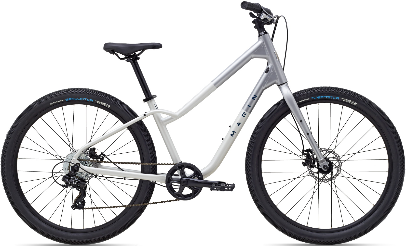 Велосипед 27,5" Marin STINSON 1 рама - XL WHITE SILVER A3 фото 