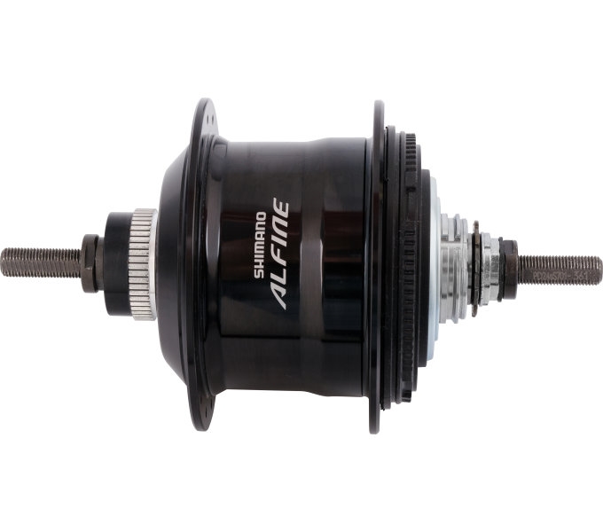 Втулка задн. Shimano SG-S7001-11, ALFINE 11-ск., 36H, 135X187мм, CENTER LOCK, черн. фото 1