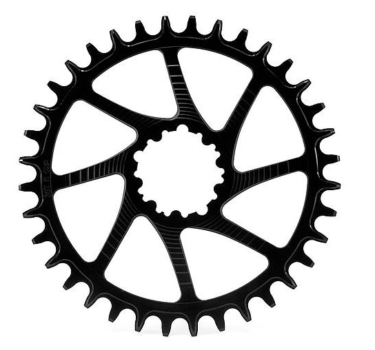 Звезда Garbaruk ,GXP ,AL 7075-T6 ,narrow-wide ,36 зубьев ,черная (совместима с SRAM X9, X1, NX, GX, X0, X01, XX1, X01 Eagle, XX1 Eagle) фото 