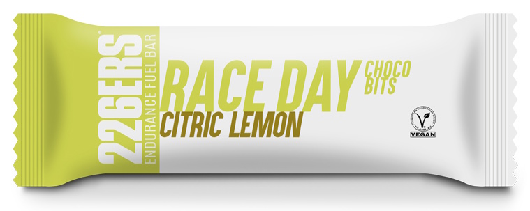 Батончик 226ERS Race Day Choco bits Energy лимон 40г фото 