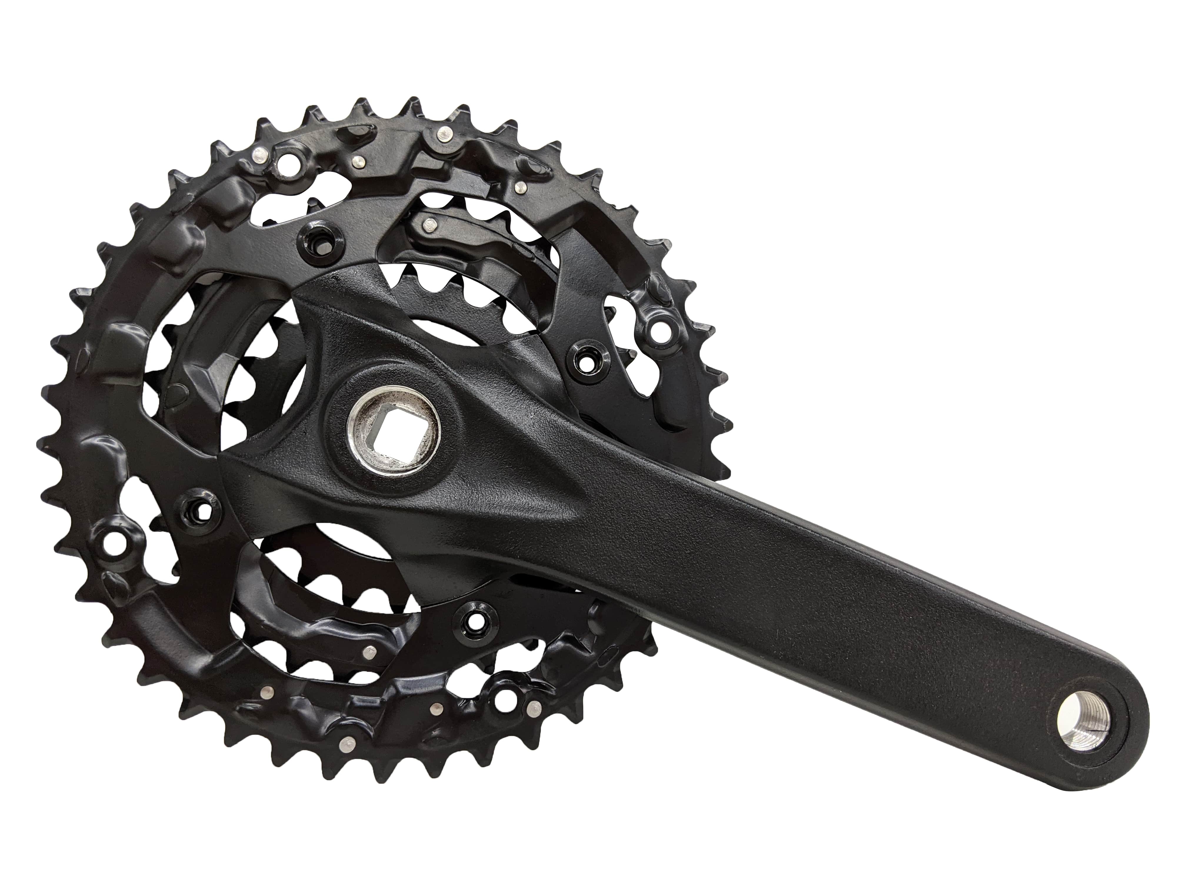 Комплект шатунов PROWHEEL BURNER-301-N (8S) 170mm, 22/32/42T black фото 