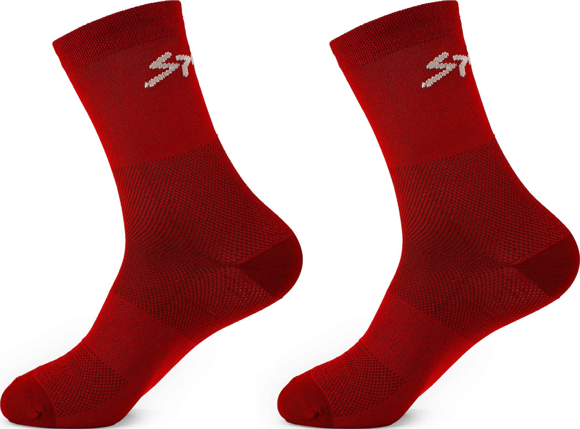 Шкарпетки Spiuk Anatomic червоні  р 44-47 (2 пари в упаковці) фото 