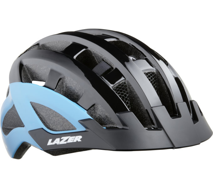 Шолом LAZER Compact dxl, чорно-синій фото 