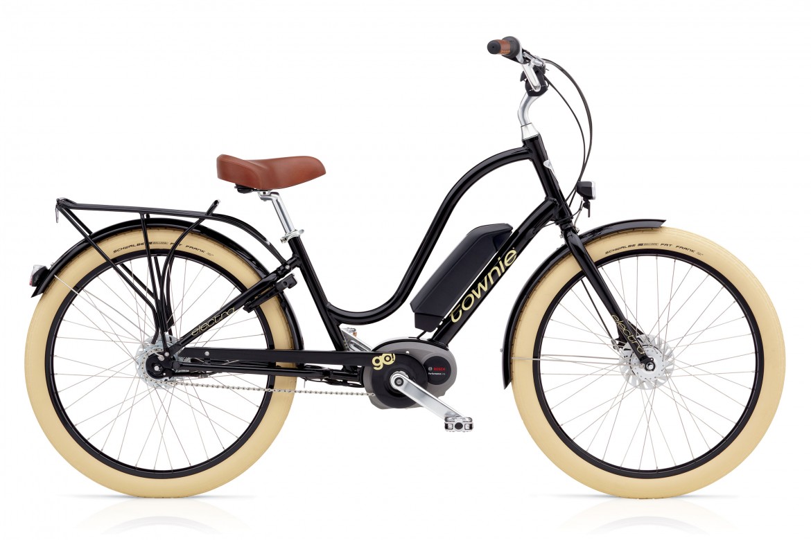Велосипед 26" Electra Townie GO! 8i електро привід Bosch Ladies 'Ebony фото 