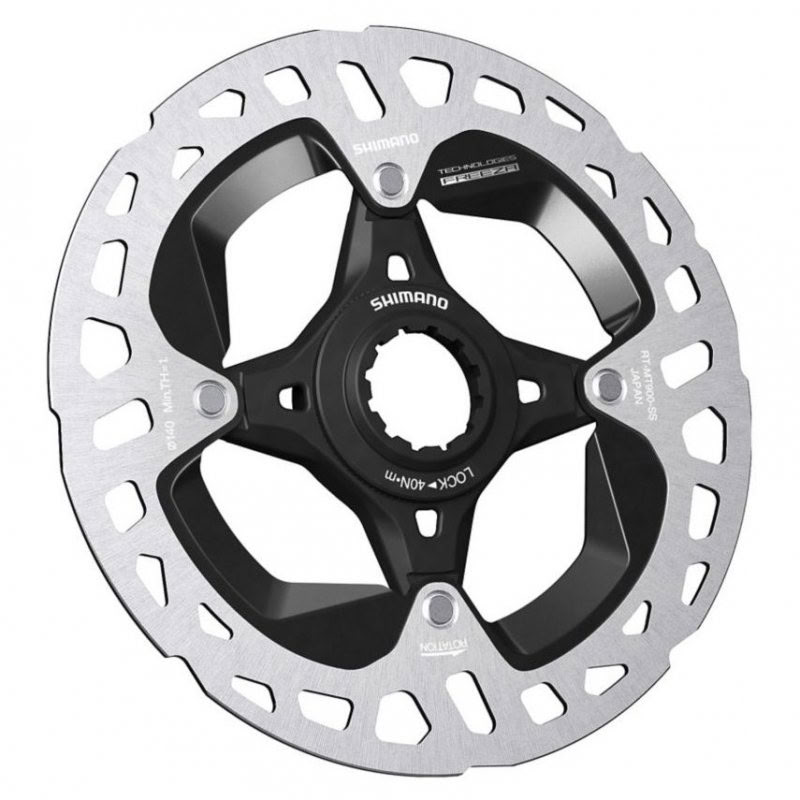 Ротор Shimano RT-MT900-SS ICE TECH FREEZA, 140 мм, CENTER LOCK, гайка с внутренними зацепами фото 