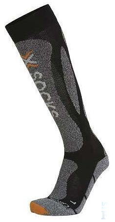 Термоноски лыжные x-socks, X53 Black-Mouline' Grey, 39/41 фото 