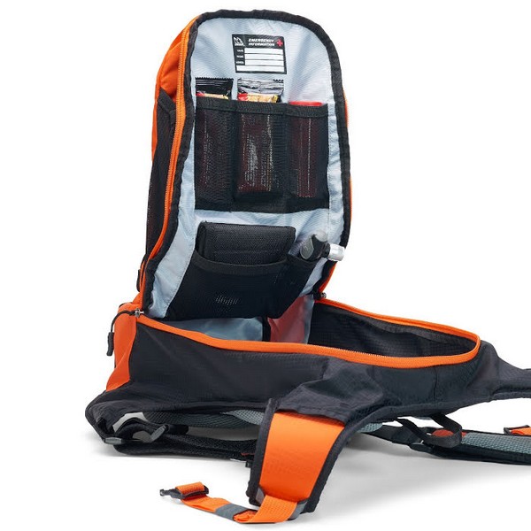 Рюкзак USWE PATRIOT Backprotector (защита спины) 15, оранжевый с черным фото 6