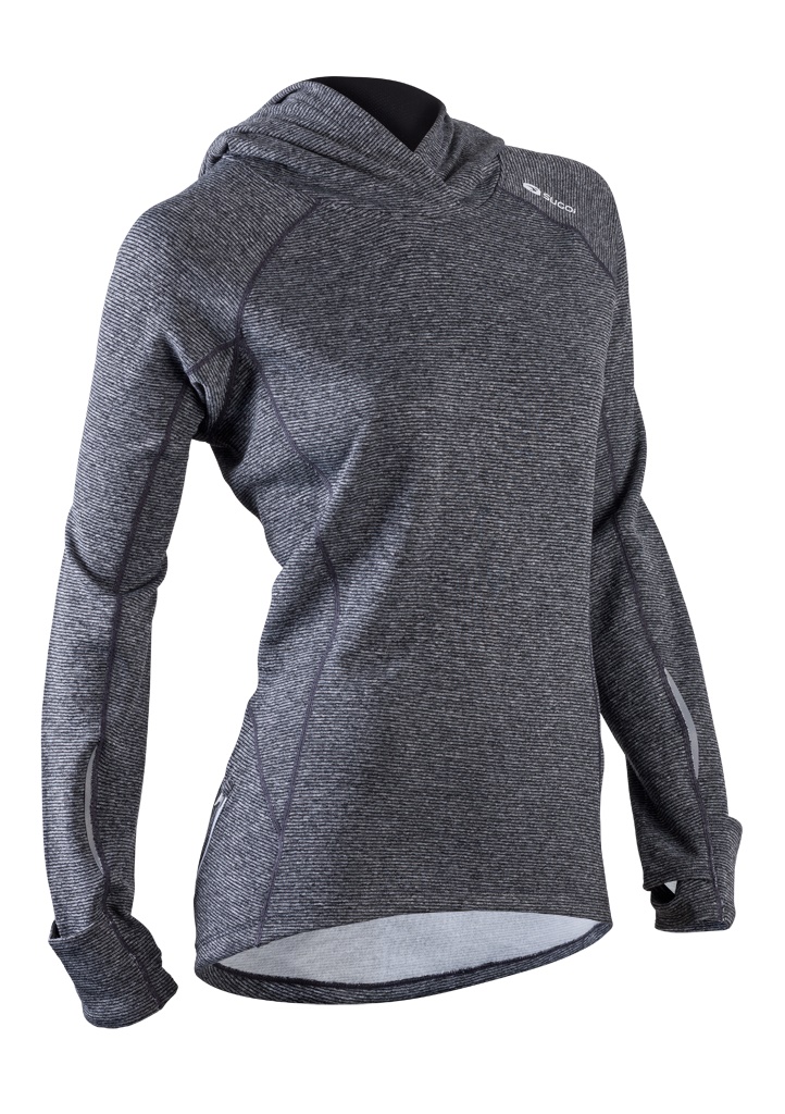 Кофта з капюшоном Sugoi ENDURANCE HOODIE жіноча, black/white (чорно-біла) S фото 