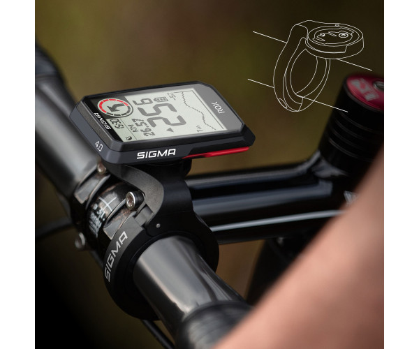 Велокомп'ютер Sigma Sport ROX 4.0 Black HR Set фото 2
