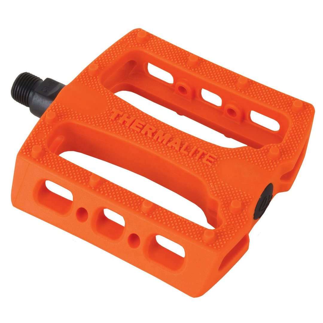 Педали Stolen THERMALITE PEDAL 9/16" LOOSE BALL, оранжевые фото 