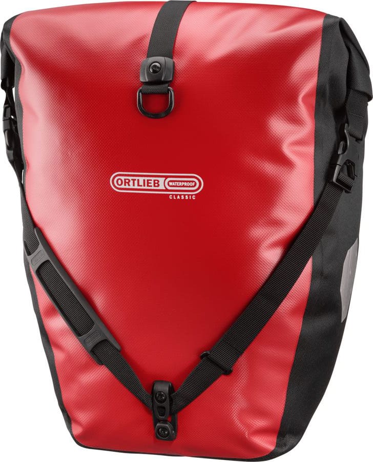 Гермосумка велосипедная Ortlieb Back-Roller Classic red-black, 20 л фото 