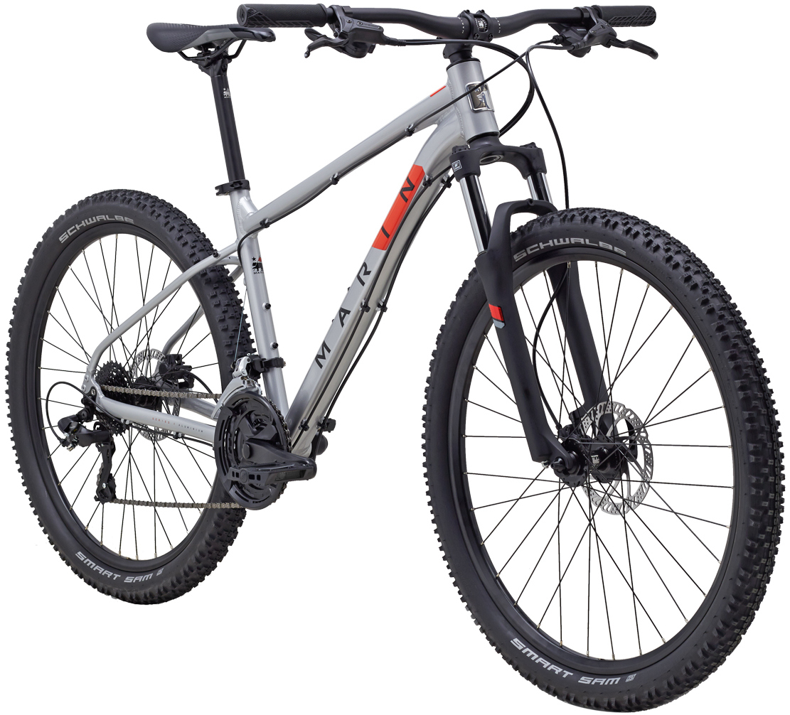 Велосипед 27,5" Marin ROCK SPRINGS 1 рама - M Silver A1 фото 2