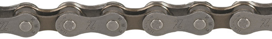 Цепь инд. 116 зв. 1/2x3/32 KMC Z50 dark silver/brown фото 