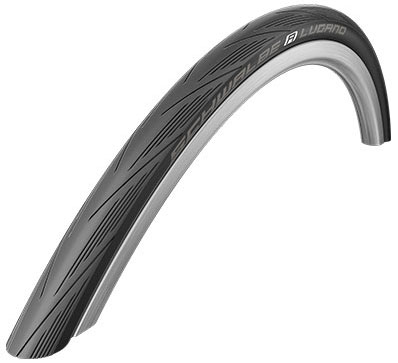 Покрышка 700x23C (23-622) Schwalbe LUGANO HS384 K-Guard B/B-SK SiC, 50EPI фото 