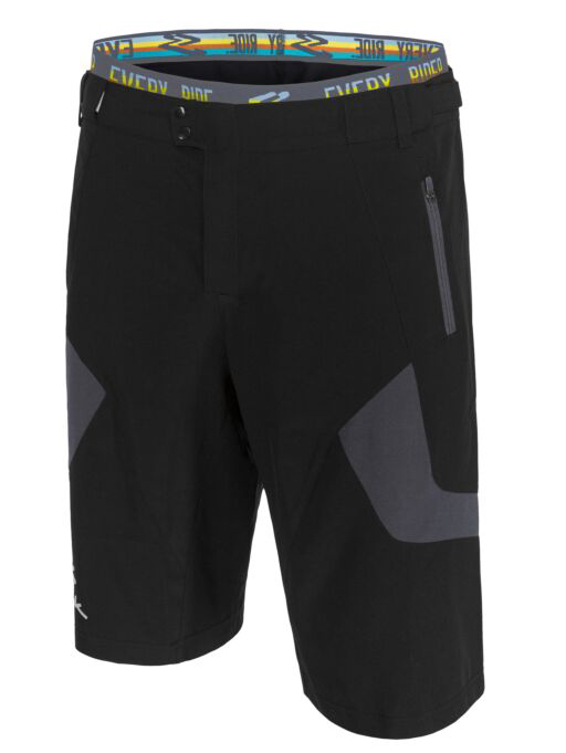 Шорты Spiuk All Terrain Urban Short мужские черно-серые S фото 