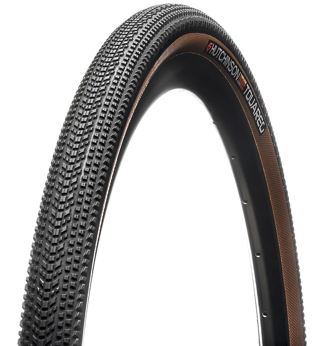 Покришка 700x50C Hutchinson TOUAREG, 127TPI, Tubeless Ready, Foldable, Hardskin, Tan Walls фото 