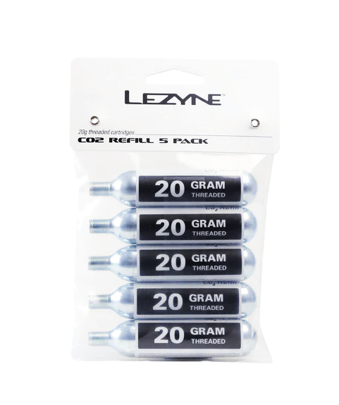 Картриджі з CO2 Lezyne CO2 20G, 5*20 г фото 2
