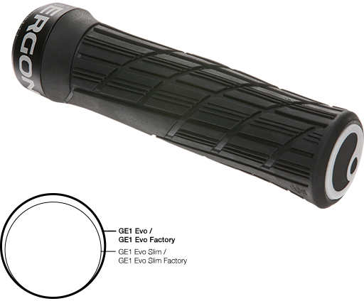 Грипсы Ergon GE1 Evo Factory, Frozen Moss/Oil Slick фото 3