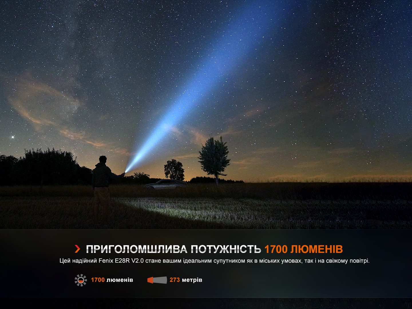 Фонарь ручной Fenix E28R V2.0 фото 3