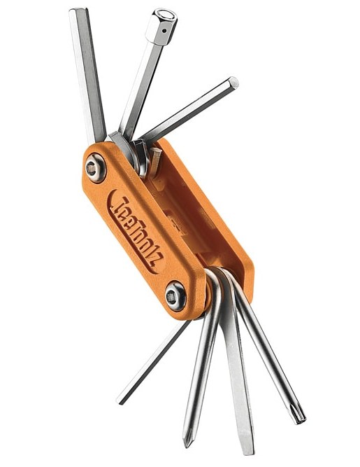 Ключ Ice Toolz "Handy-8" 94H4 складной, нержавеющая сталь, оранжевый фото 